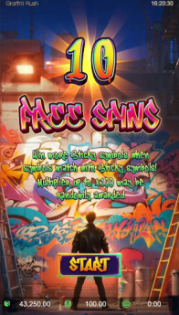 free spin Graffiti Rush
