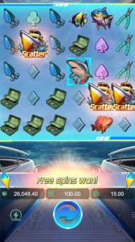 ฟรีสปิน Shark Hunter