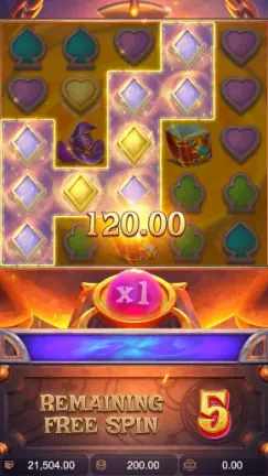 Alchemy Gold FREE SPINS FEATURE