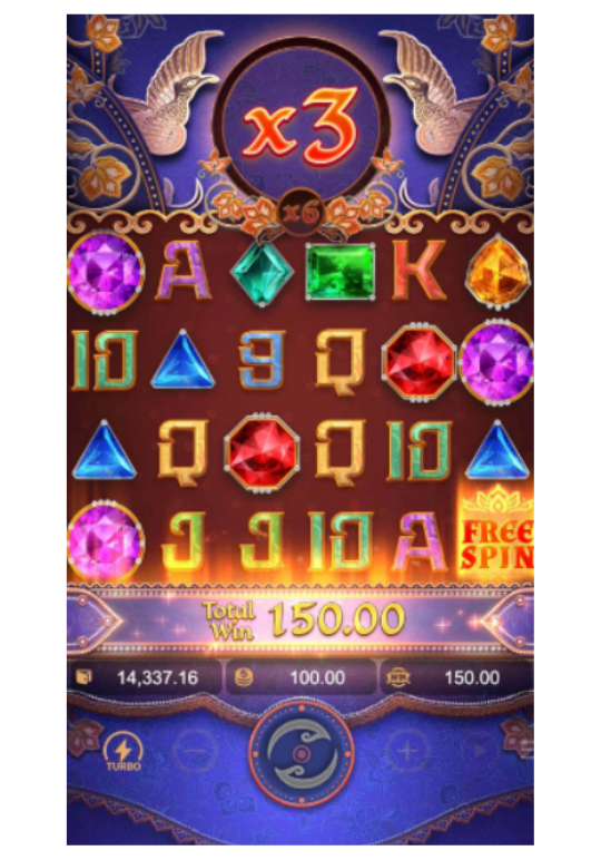 สัญลักษณ์ตัวคูณ เกม Garuda Gems